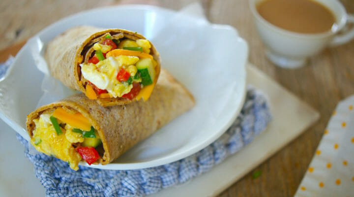 Freezer-Friendly Breakfast Egg Wrap 