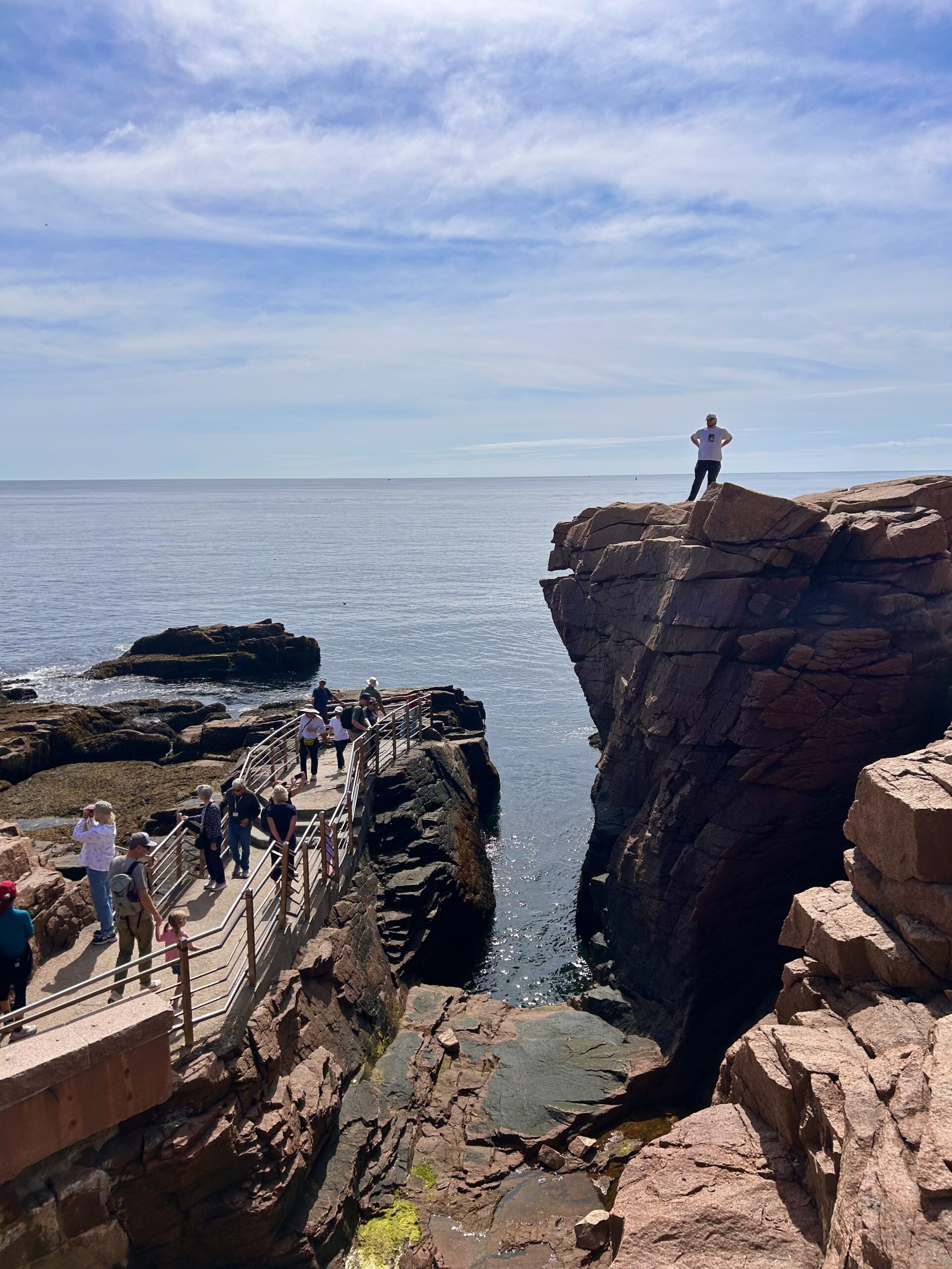 Thunder Hole rock formation